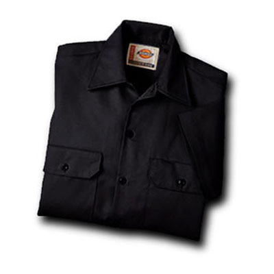 Dickies（ディッキーズ）ワークシャツ ショートスリーブ<半袖>  ブラック