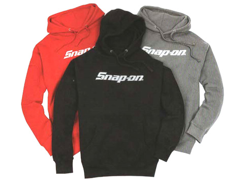 Snap-on（スナップオン）パーカー「FRONT LOGO HOODIE」